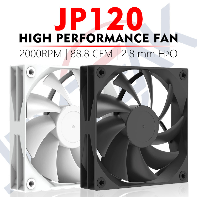 JUMPEAK JP120 120Mm Kipas 2000 - Pc Gaming Liquid ulasan dan harga