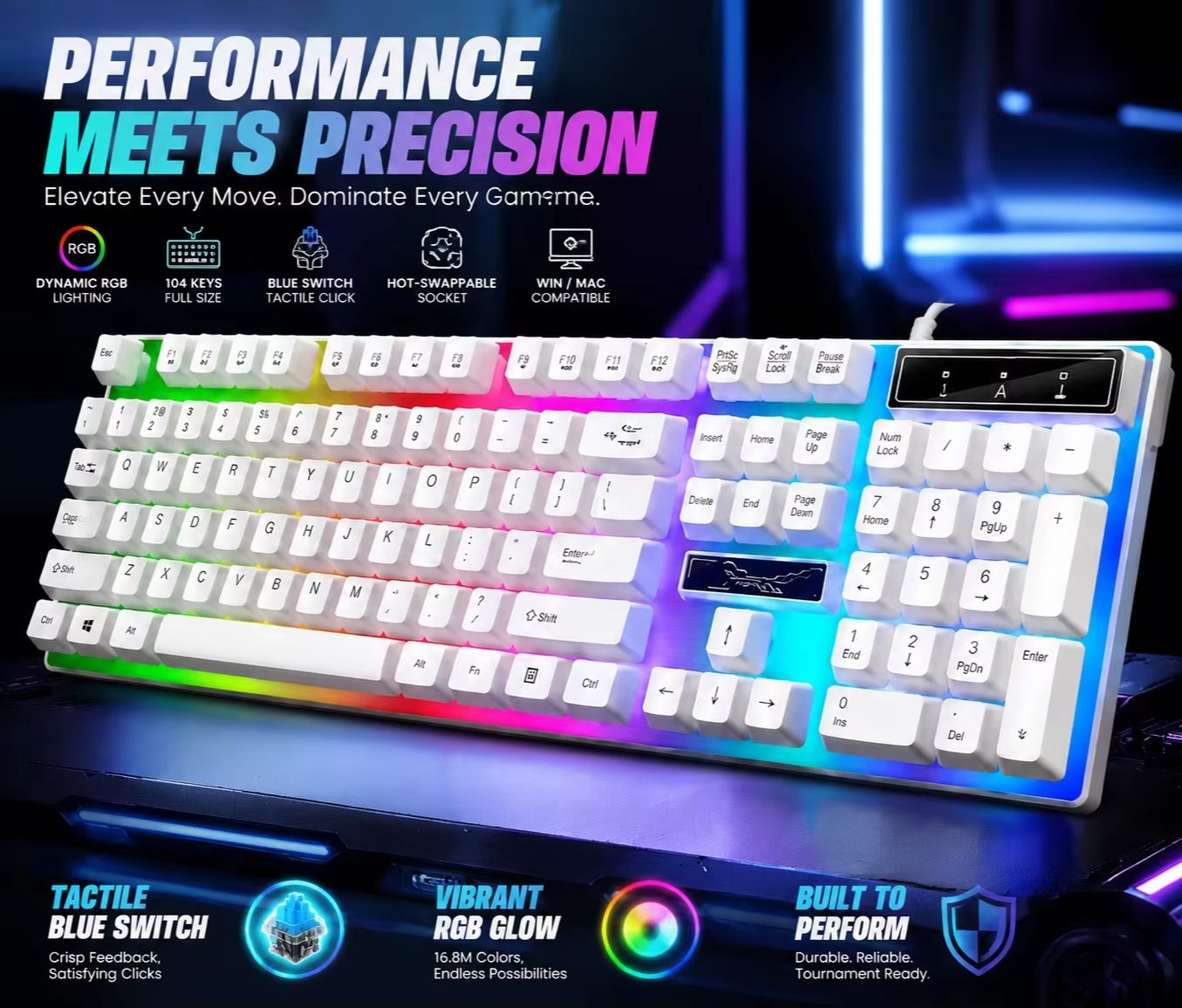 Keyboard Gaming Mekanis Berkab - Pc Gaming Fullset ulasan dan harga