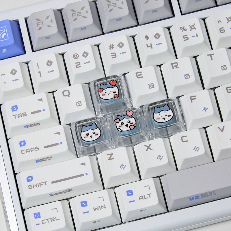 Chiikawa 4 Buah Keycap Transpa - Pc Gaming Lounge ulasan dan harga