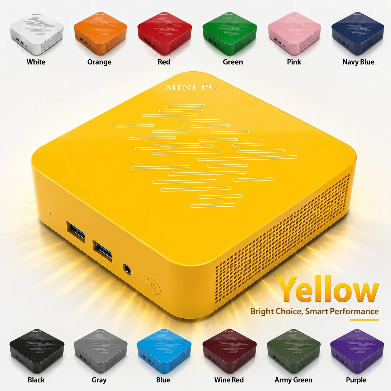 Mini PC berwarna merah muda le - Pc Gaming Pink ulasan dan harga