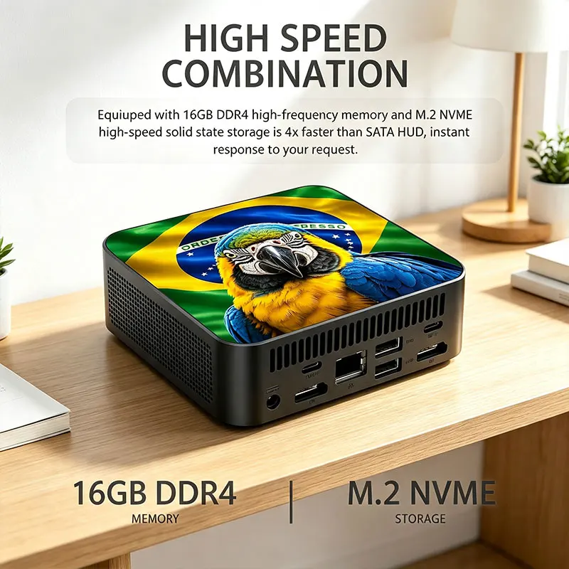 Mini PC Bertema Bendera Meksik - Pc Gaming Intel ulasan dan harga