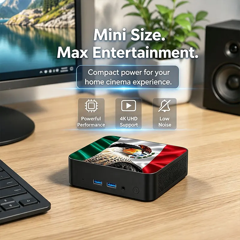 Mini PC Bertema Bendera Meksik - Pc Gaming Intel ulasan dan harga