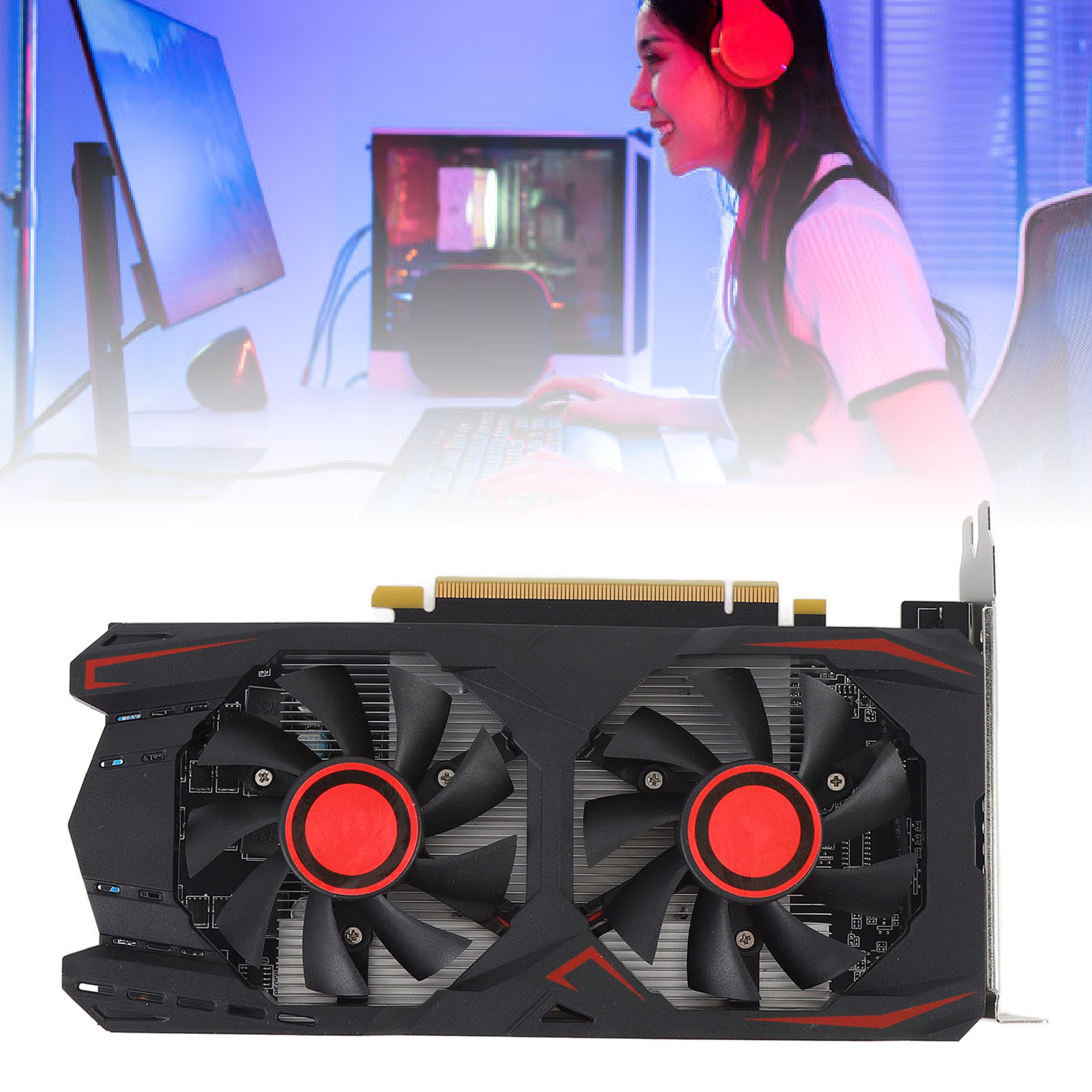 Kartu Grafis PCIE 2.0 16X Slot - Pc Gaming Liquid ulasan dan harga