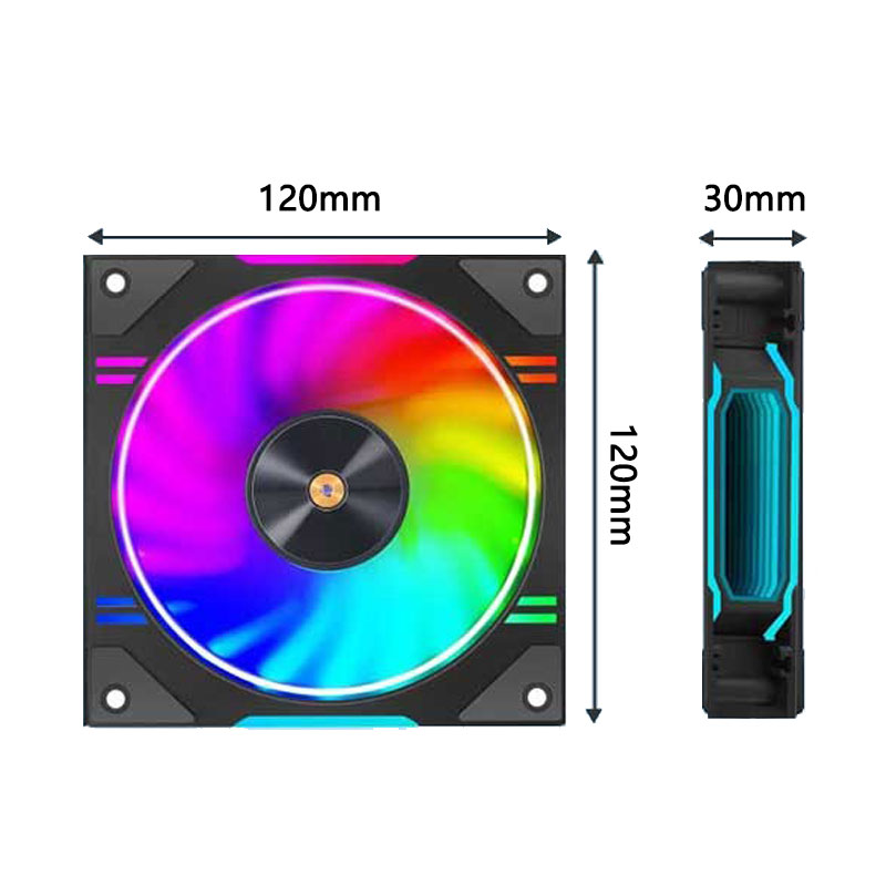 UPSIREN D30 120X120X30mm Kipas - Pc Water Cooling ulasan dan harga