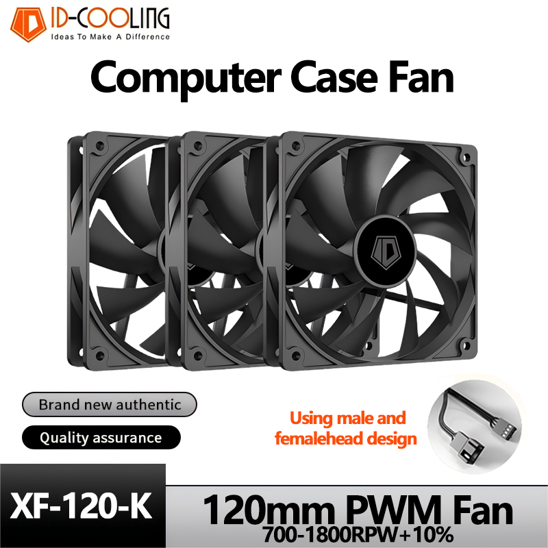 ID-COOLING XF-120-K Kipas Casi - Pc Gaming Lounge ulasan dan harga